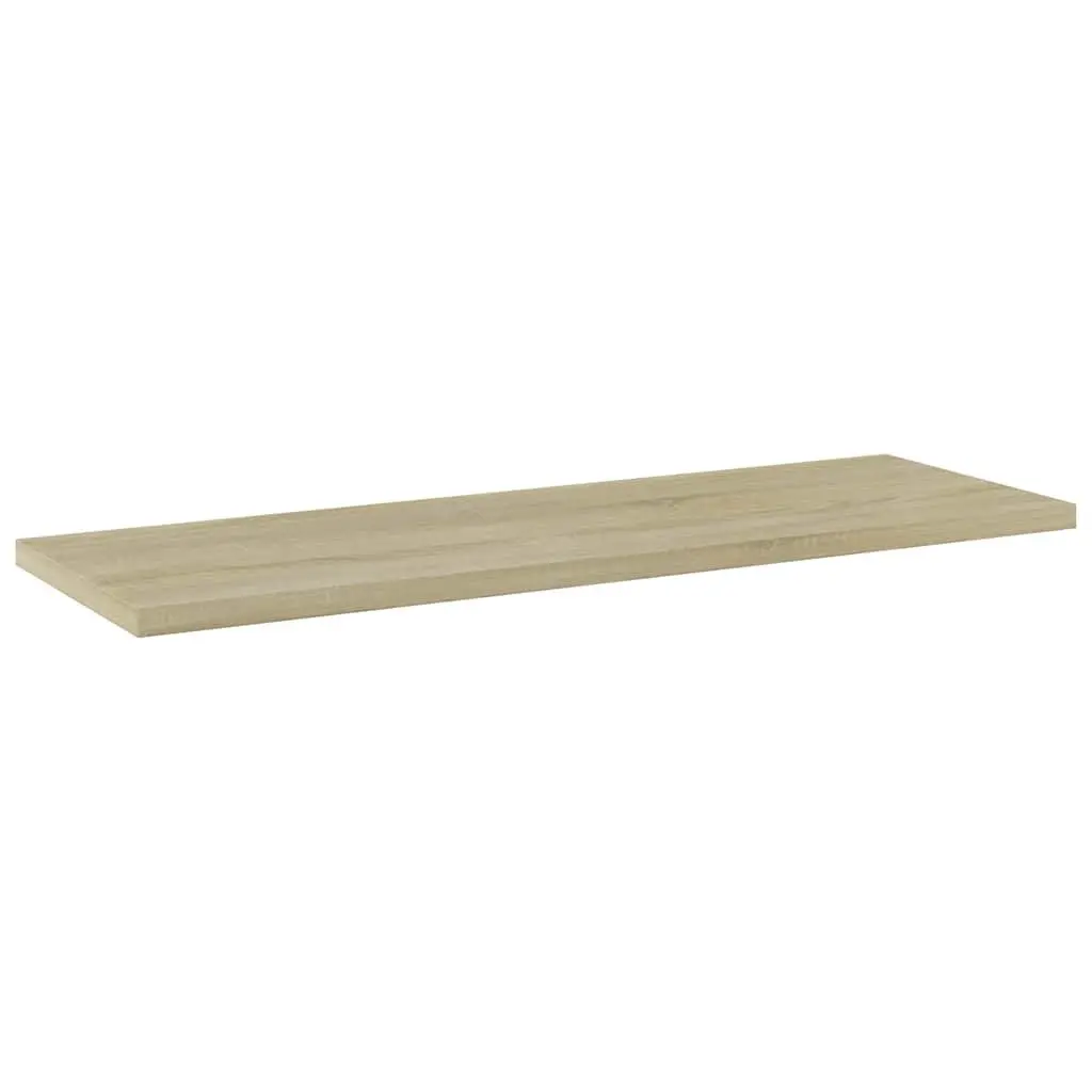 Bookshelf Boards 4 pcs Sonoma Oak 60x20x1.5 cm Storage Shelving Panels Wood