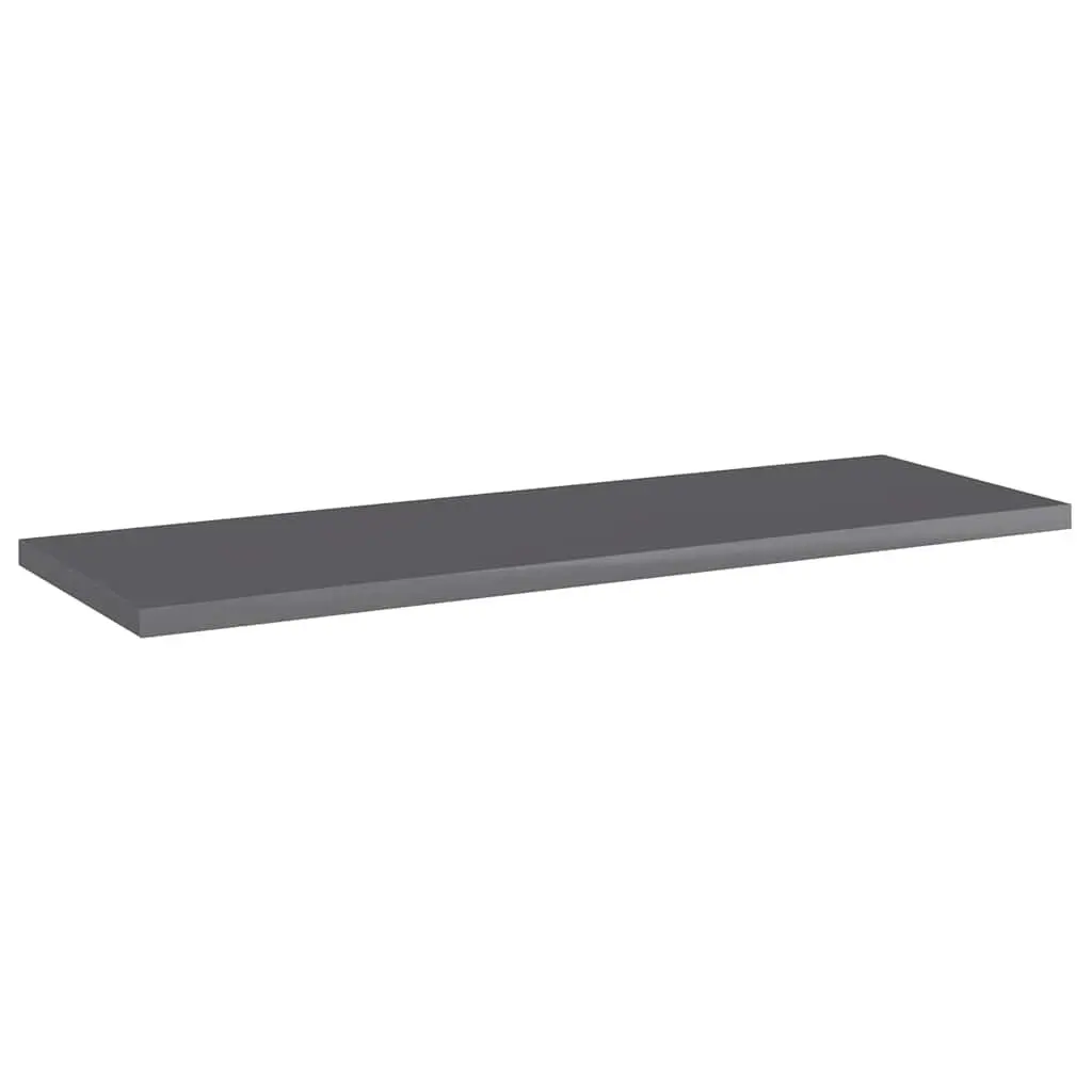 4 Grey Bookshelf Boards
