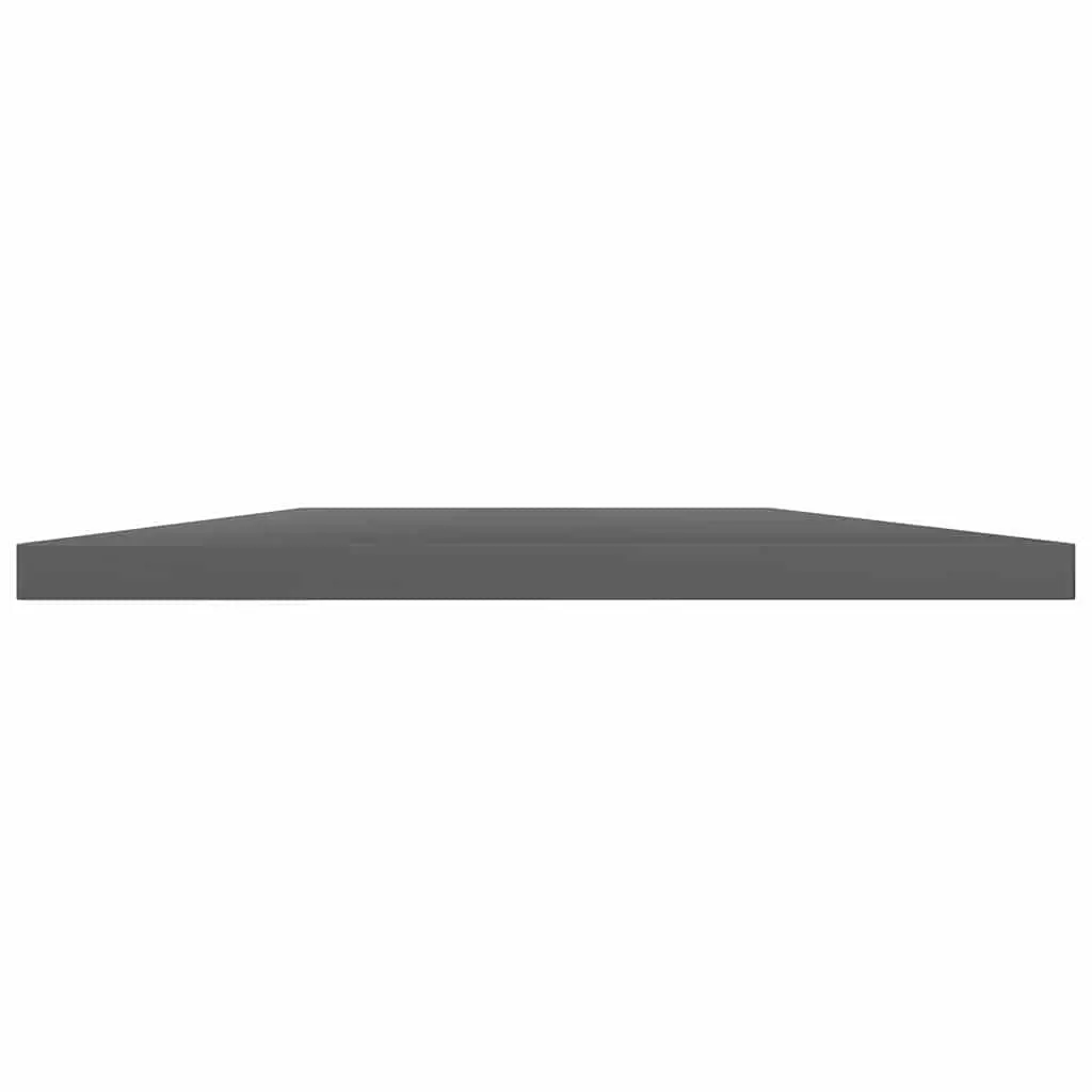 4 Grey Bookshelf Boards