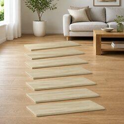Organize Your Space with 8 Sonoma Oak Bookshelf Panels