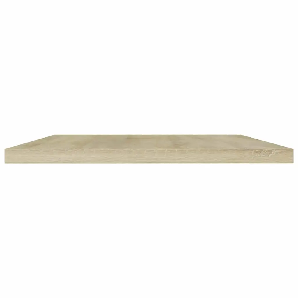 Floating Shelf Boards Sonoma Oak 60 x 40 x 1.5 cm 4 Pack
