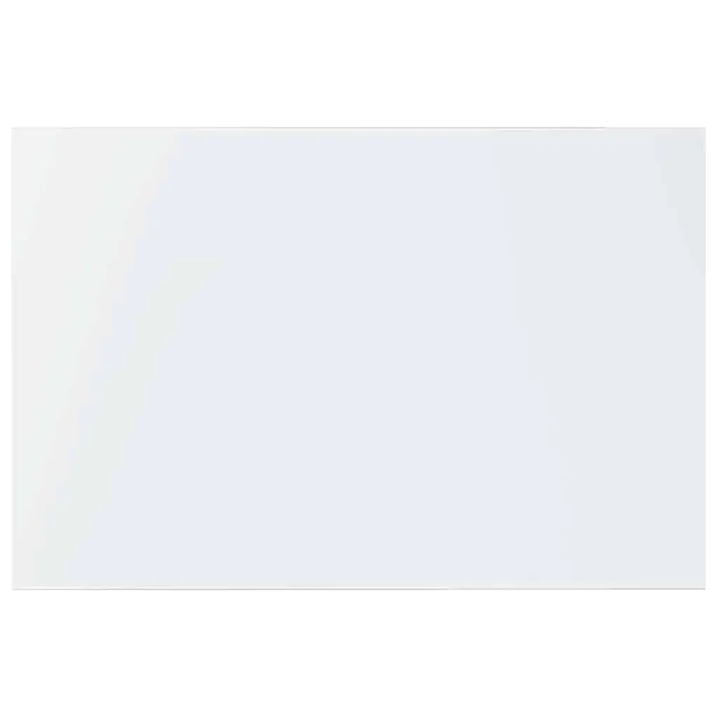 Wall Mounted Floating Shelf Set 4 White Storage Boards 60x40x1.5cm Display Shelving