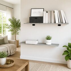 Your New Grey Bookshelf Boards for Storage Solutions