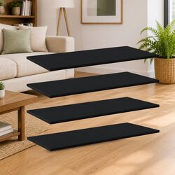 Your New Floating Shelf Boards – 4 Pack in Black