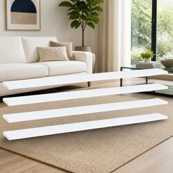 Friendly White Floating Shelf Boards for Your Needs