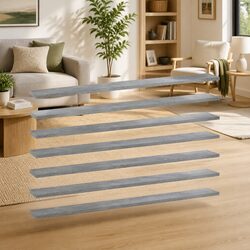 Get Organized with Grey Engineered Wood Bookshelf Boards