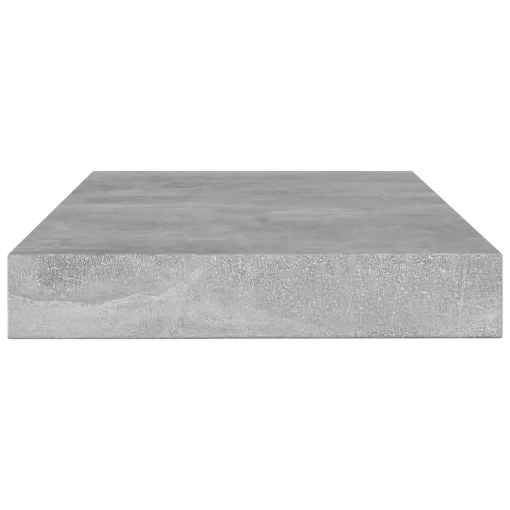 Bookshelf Boards Grey Engineered Wood Set of 8 100x10x1.5 cm Storage Shelves