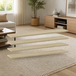 Your Perfect Floating Shelf Boards Set, 4 Pieces