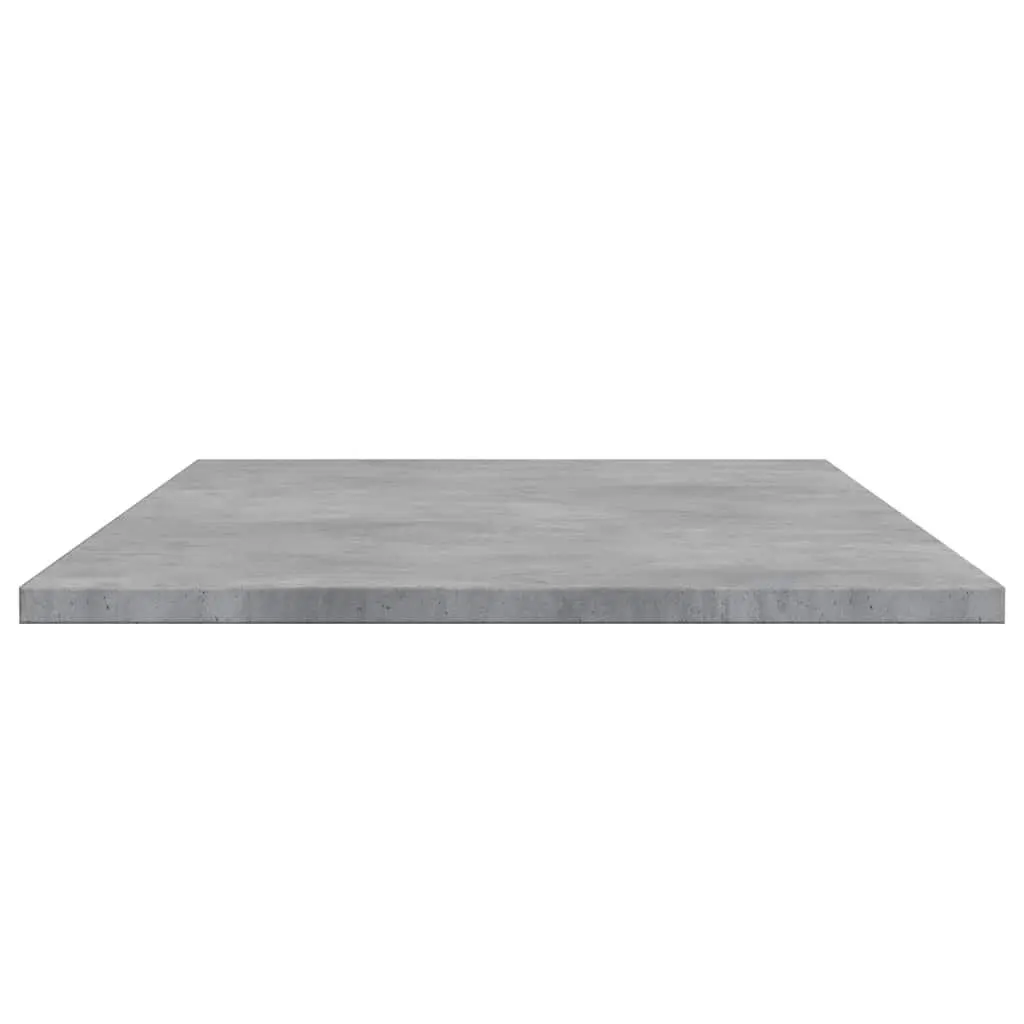 Bookshelf Boards Concrete Grey 100x40x1.5cm Engineered Wood Panels 4 Piece