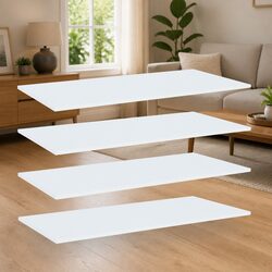 Friendly Floating Shelf Boards - Set of 4 White