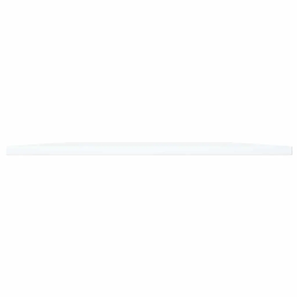 Bookshelf Boards White Floating Wall Mounted Storage Shelves 100 x 50 x 1.5 cm 4 Piece