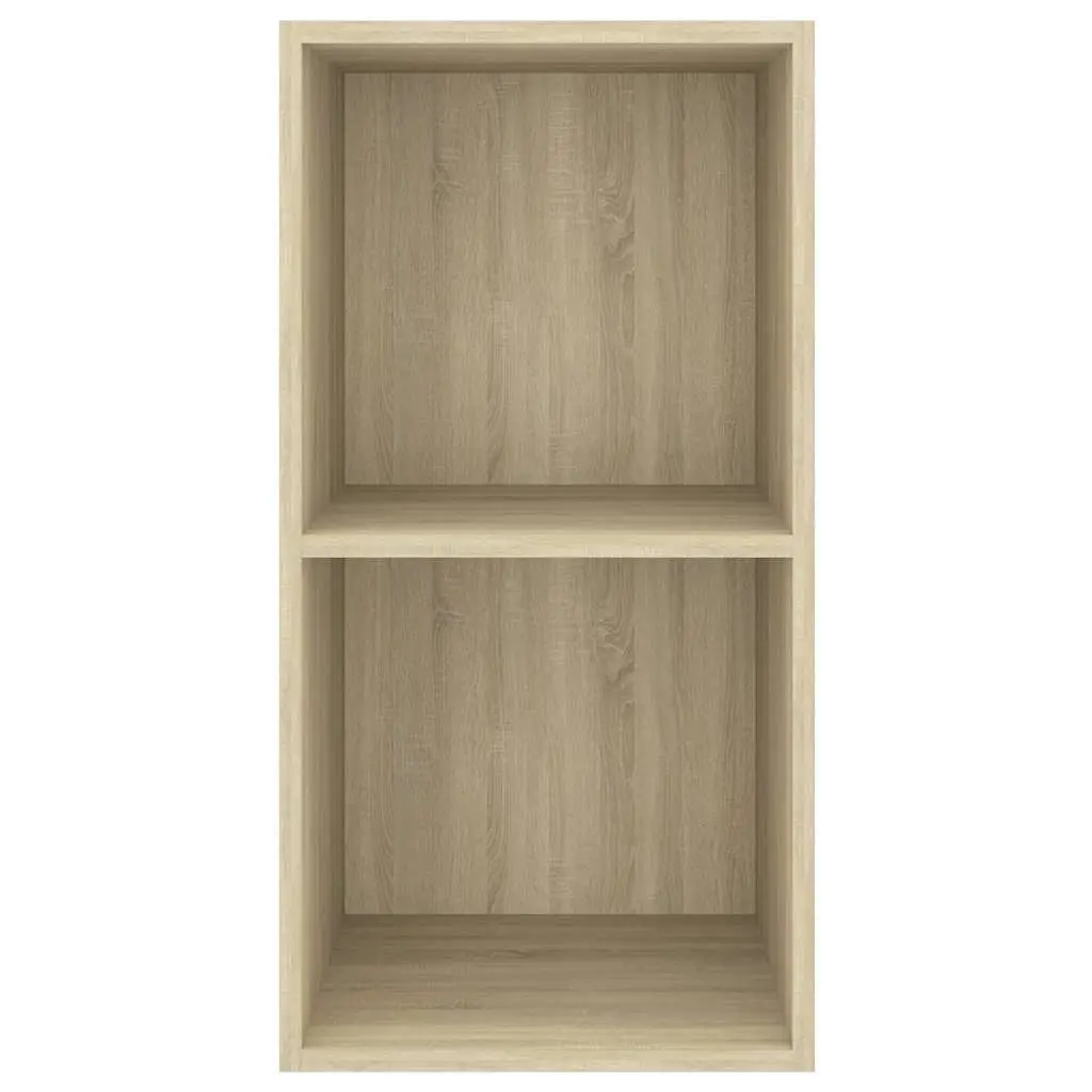 Wall-mounted TV Cabinet Brown Engineered Wood 37x37x72cm