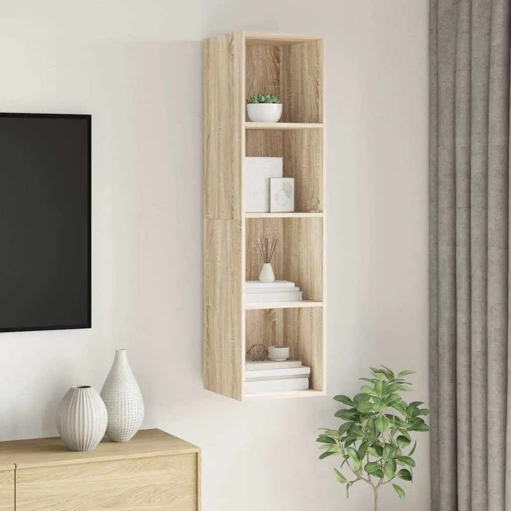 Wall-Mounted TV Cabinet for Entertainment Spaces