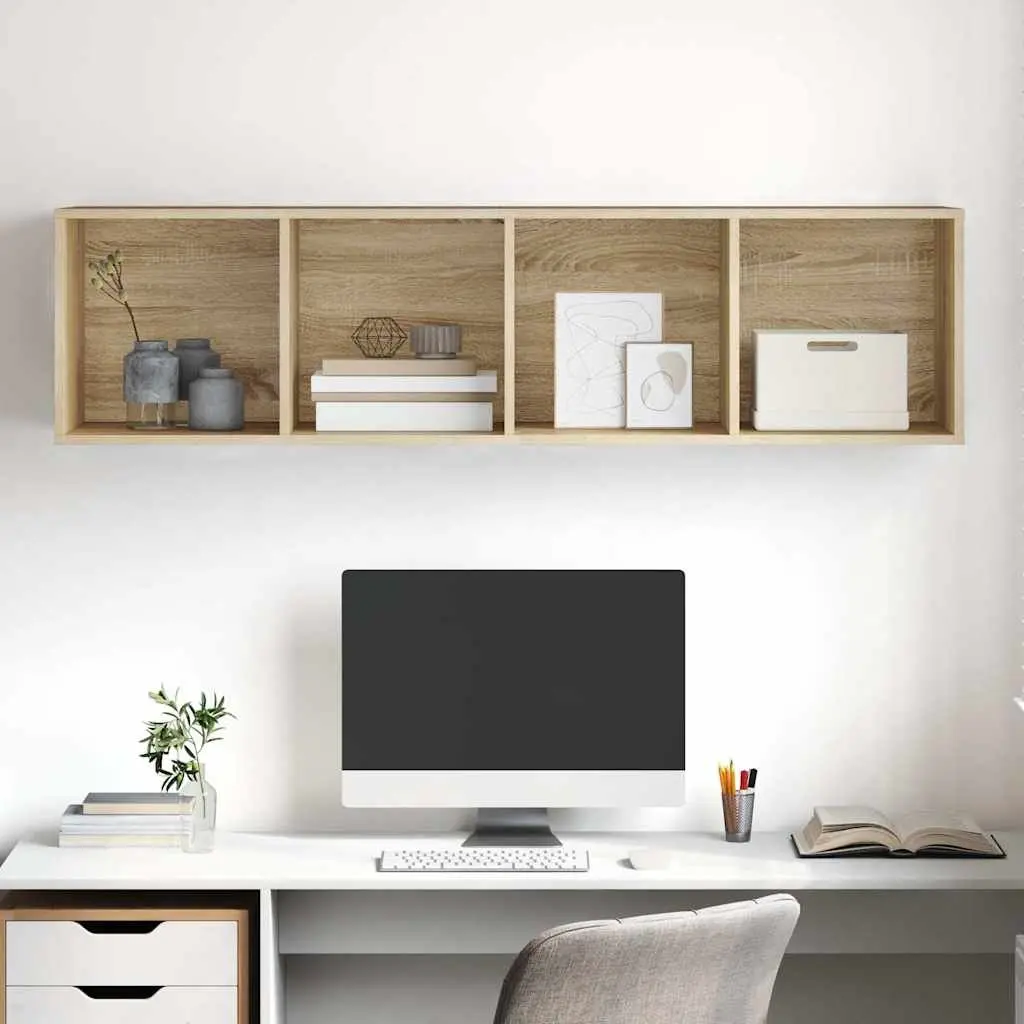 Wall-Mounted TV Cabinet for Entertainment Spaces