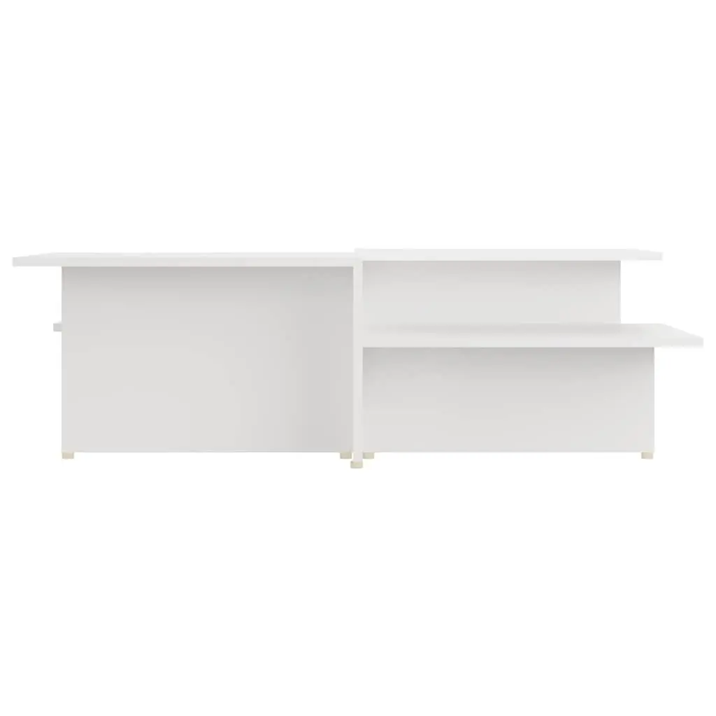 Coffee Tables White Nesting Set of 2 Living Room Furniture