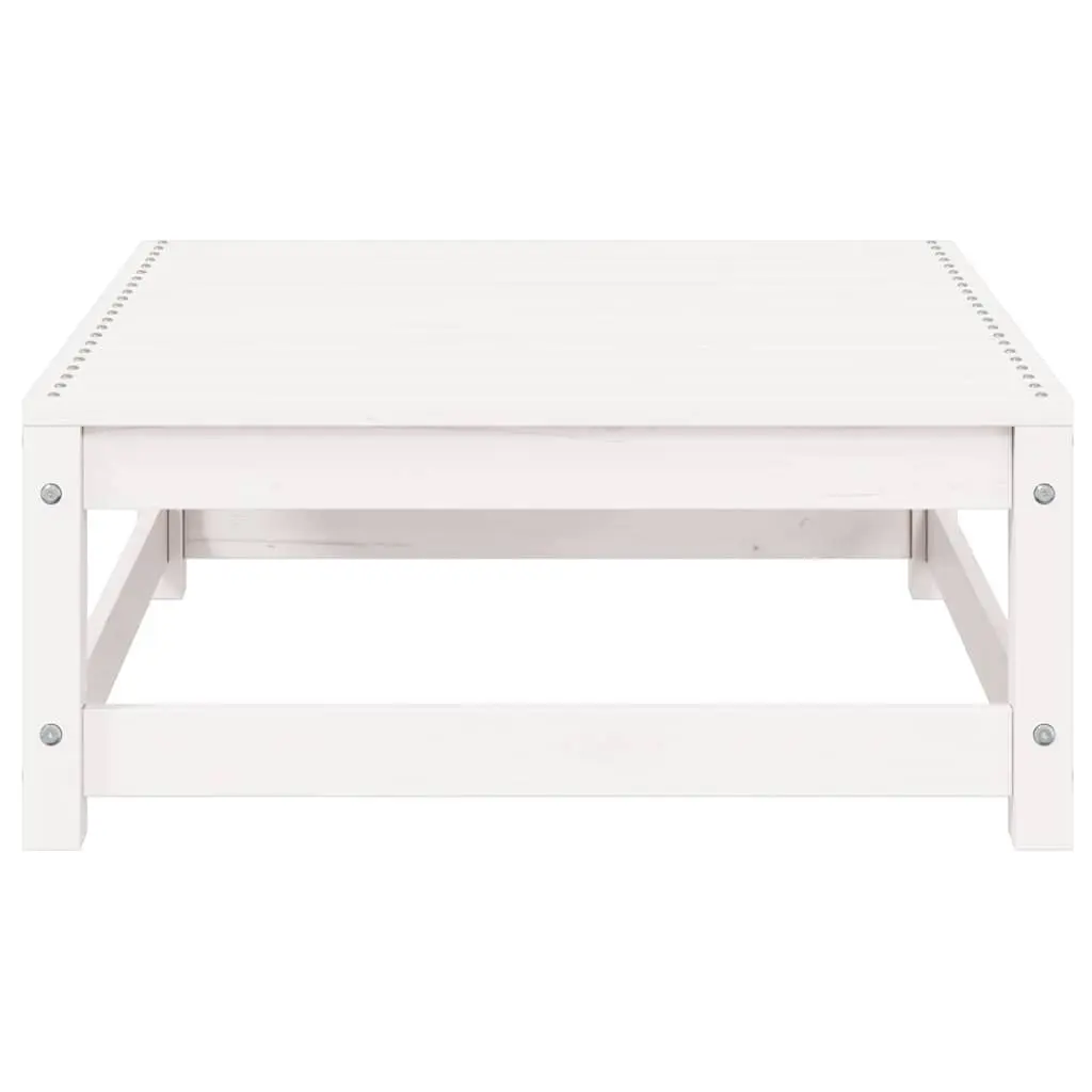 Outdoor Sectional Sofa Lounge Set 2 Piece White Garden Furniture Modular