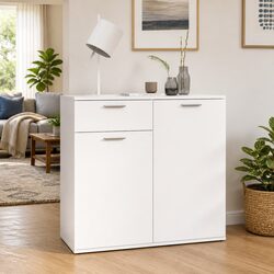 Your Ideal White Sideboard for Storage and Style 80x36x75cm