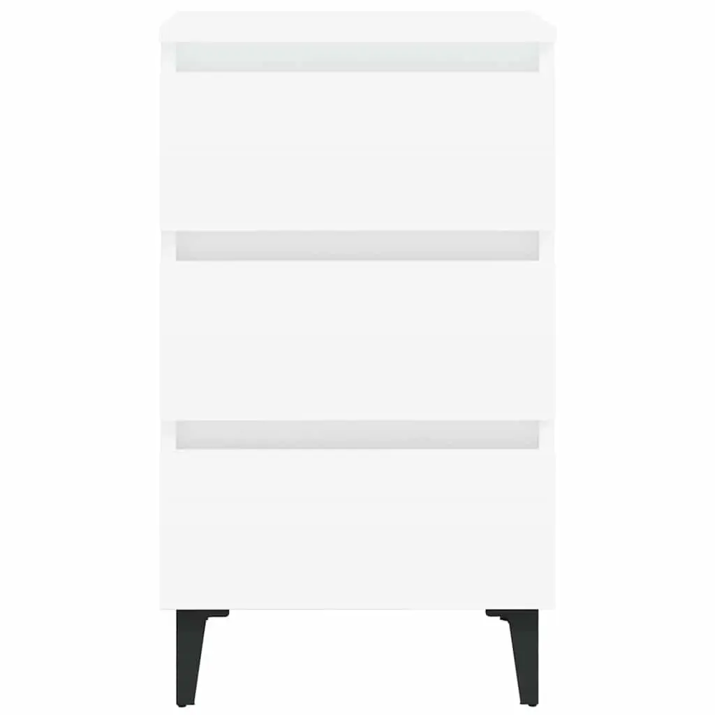 Bedside Table with Three Drawers
