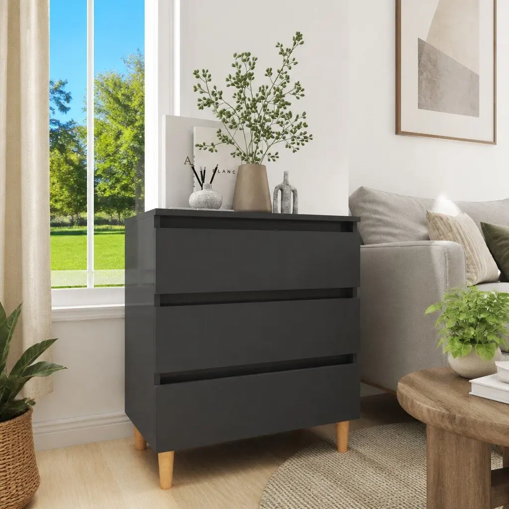Grey Scandinavian Sideboard