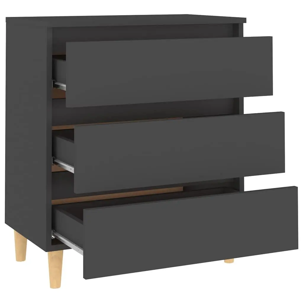 Grey Scandinavian Sideboard