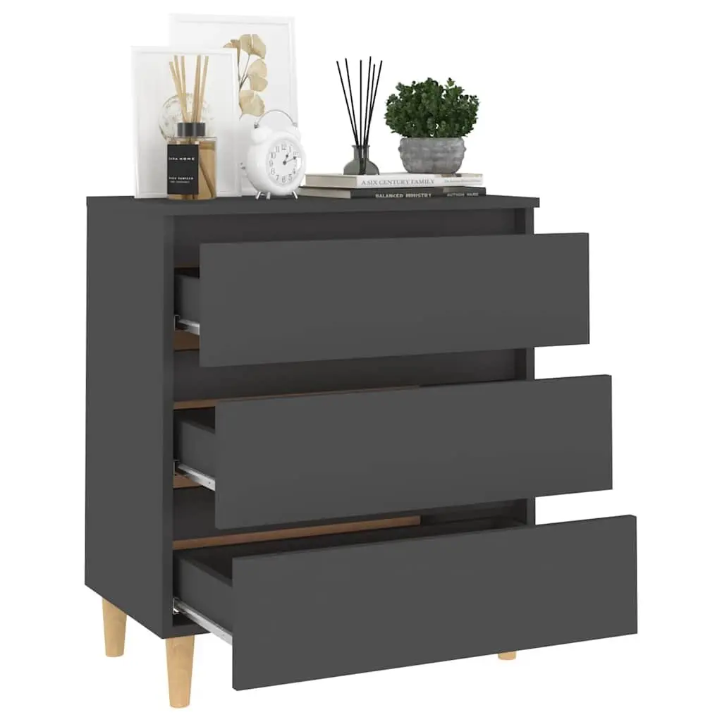 Grey Scandinavian Sideboard