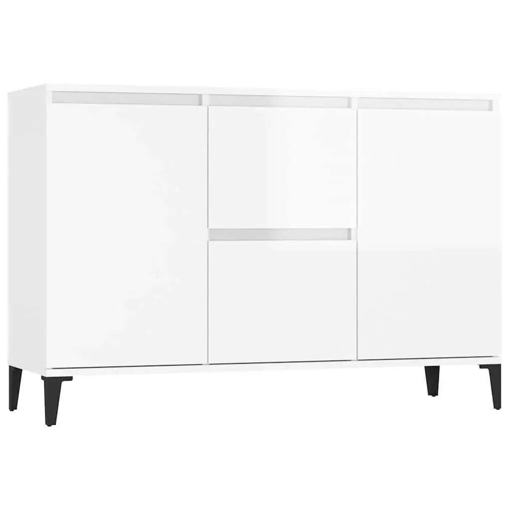 High Gloss Sideboard for Organized Living