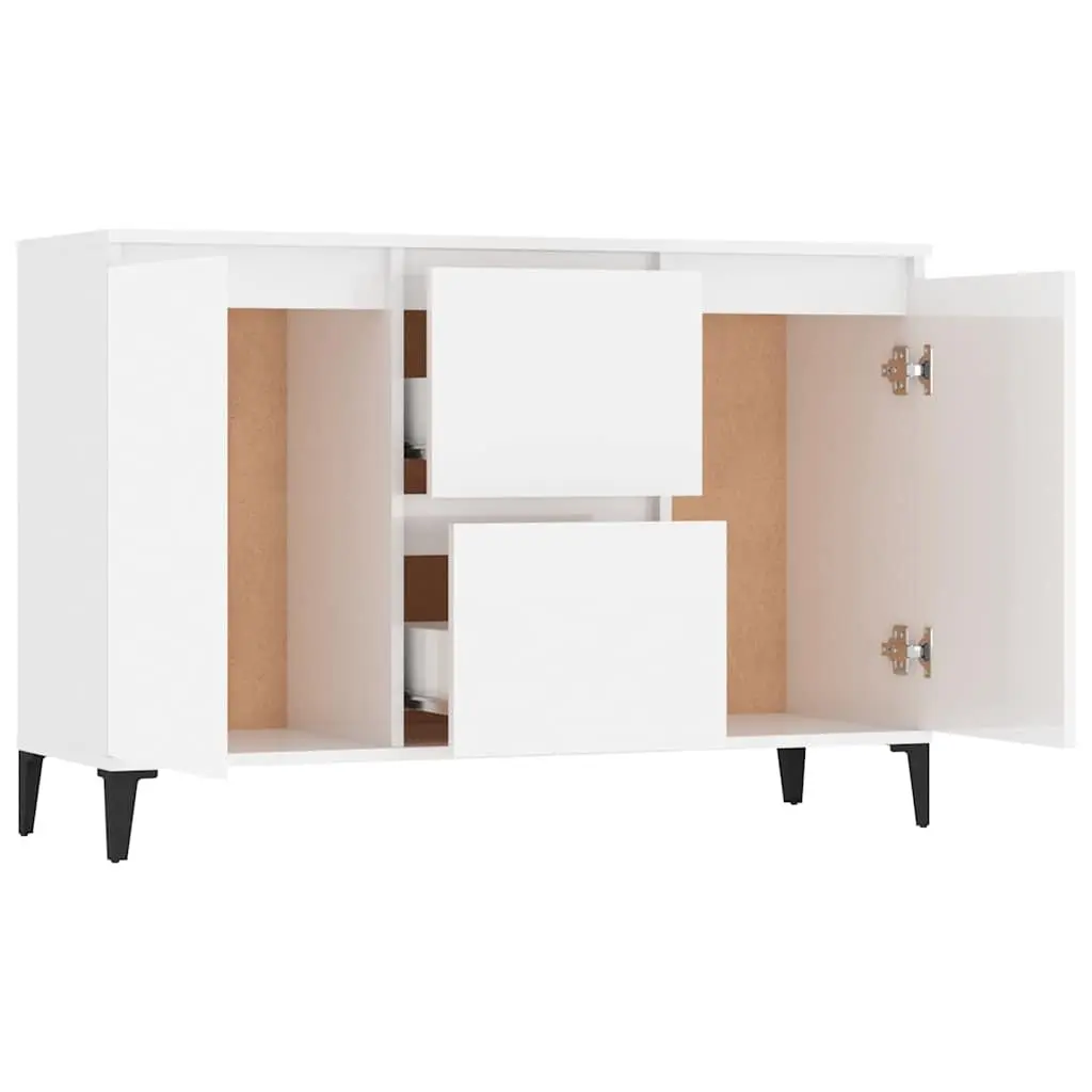 High Gloss Sideboard for Organized Living