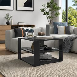Your Perfect Grey Coffee Table with Storage Shelf