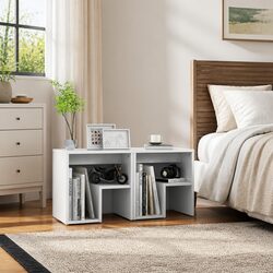 Friendly White Bedside Tables for Your Essentials