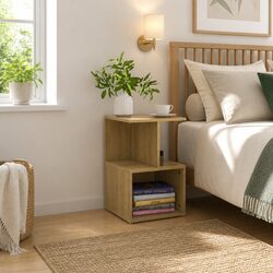Your New 2-Piece Brown Bedside Cabinet Set Awaits