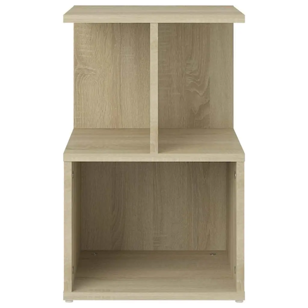 2-Piece Brown Bedside Cabinet Set