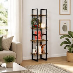 Your Go-To 4-Tier Book Cabinet for Home Storage
