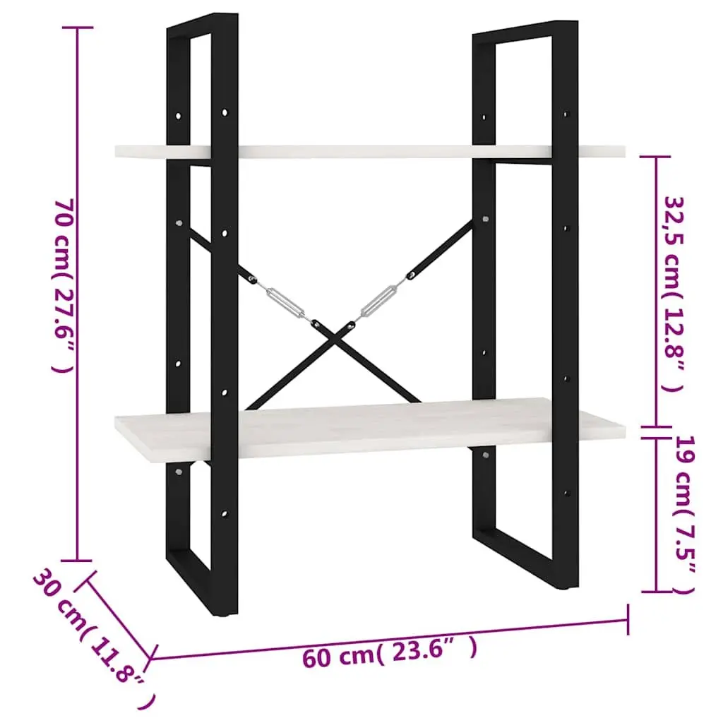 2-Tier Book Cabinet