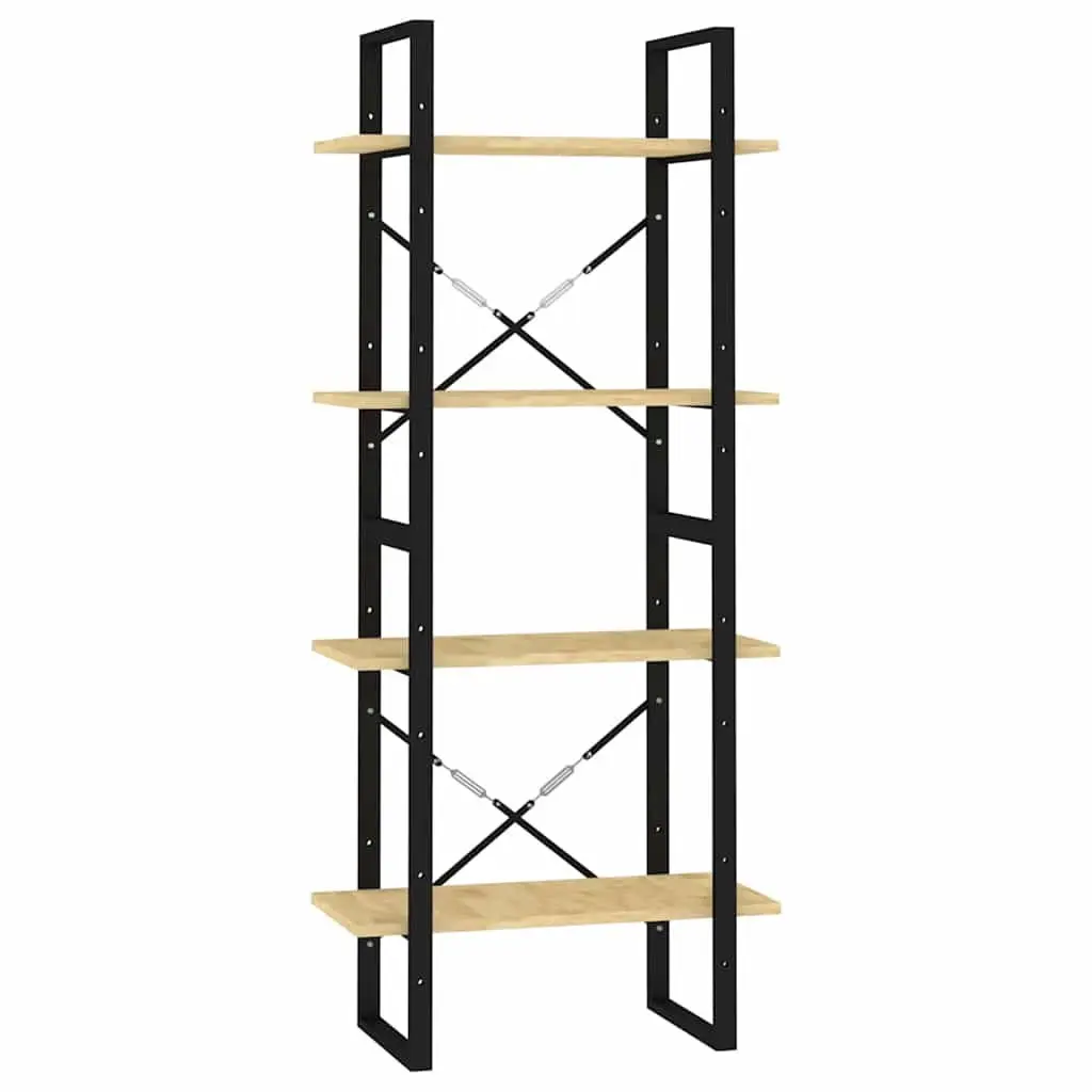 4-Tier Book Cabinet for Books and More