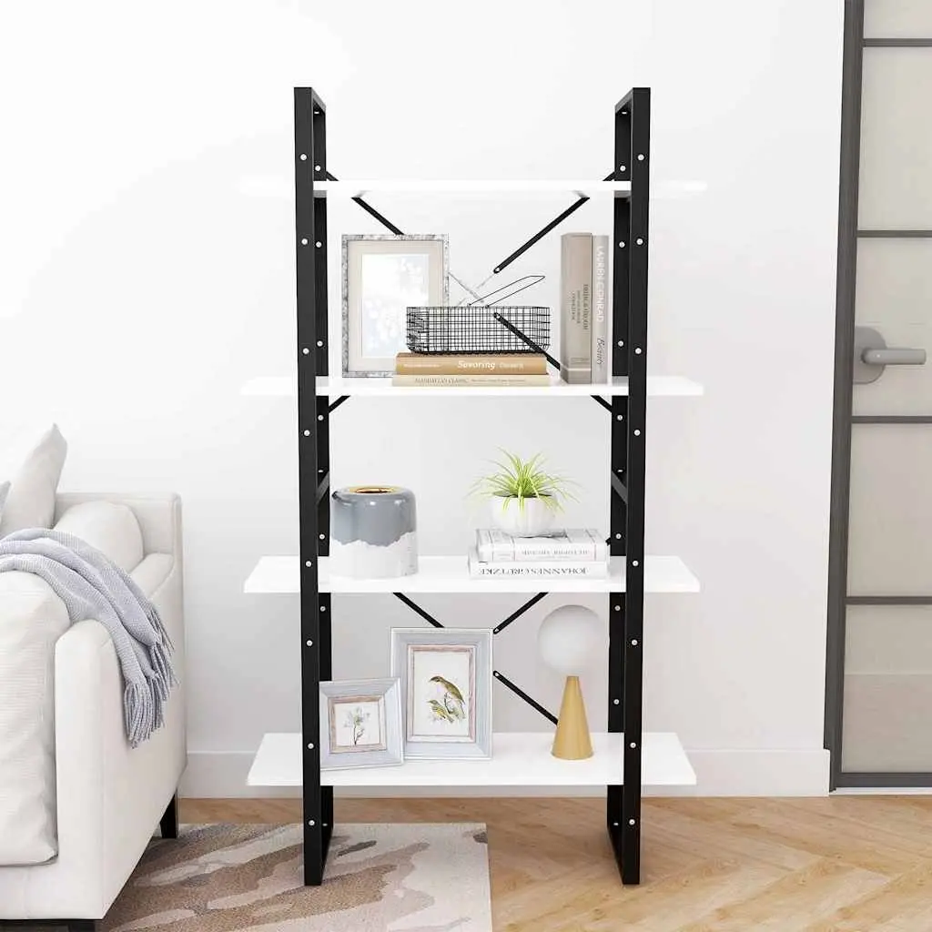 4-Tier Book Cabinet for Organized Living