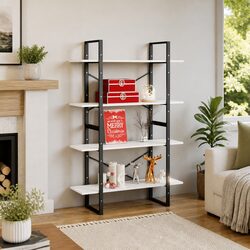 Friendly White Book Cabinet for Your Home