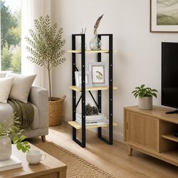 Your New 3-Tier Wooden Book Cabinet for Organized Spaces