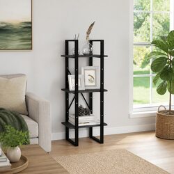 Your New 3-Tier Grey Book Cabinet for Home