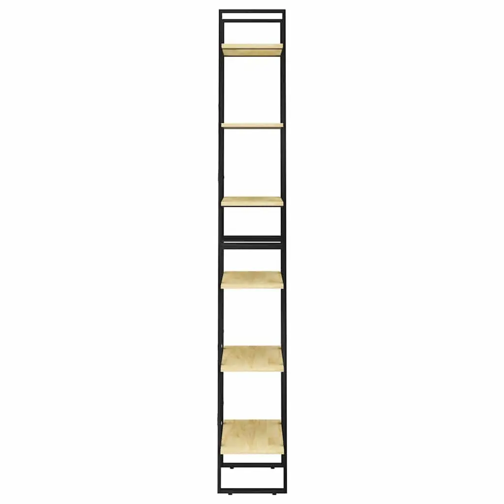 Wooden Storage Shelf Multi-Purpose Display Stand 60x30x210 cm
