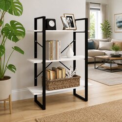 Your Friendly 3-Tier Book Cabinet in White