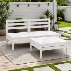 Your Cozy 3 Piece Garden Lounge Set Awaits