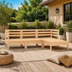 Your 4 Piece Garden Lounge Set - A Cozy Outdoor Retreat