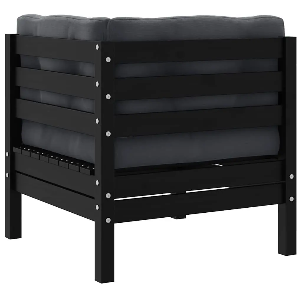 2-Seater Garden Sofa with Cushions