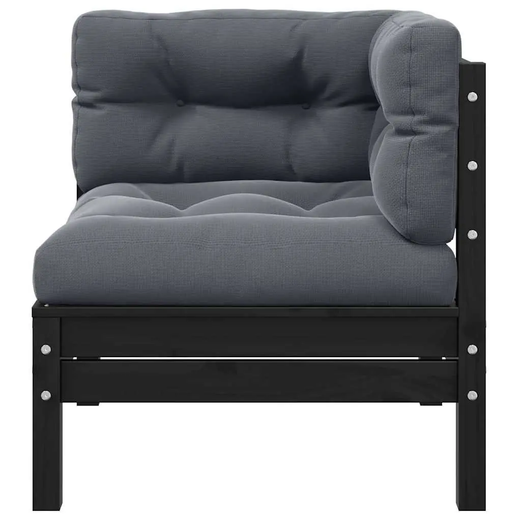 2-Seater Garden Sofa with Cushions