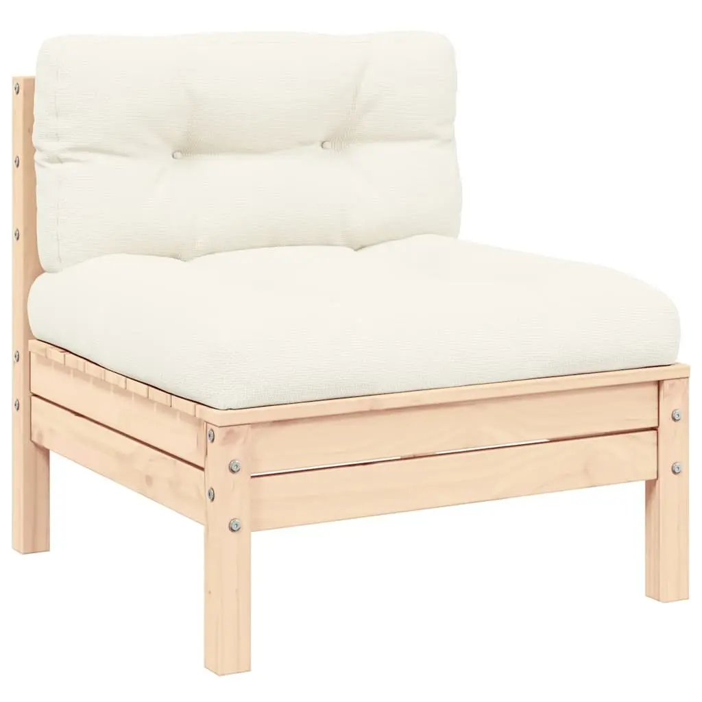2-Seater Outdoor Garden Sofa Patio Lounge Seat with Cushions Modular Design
