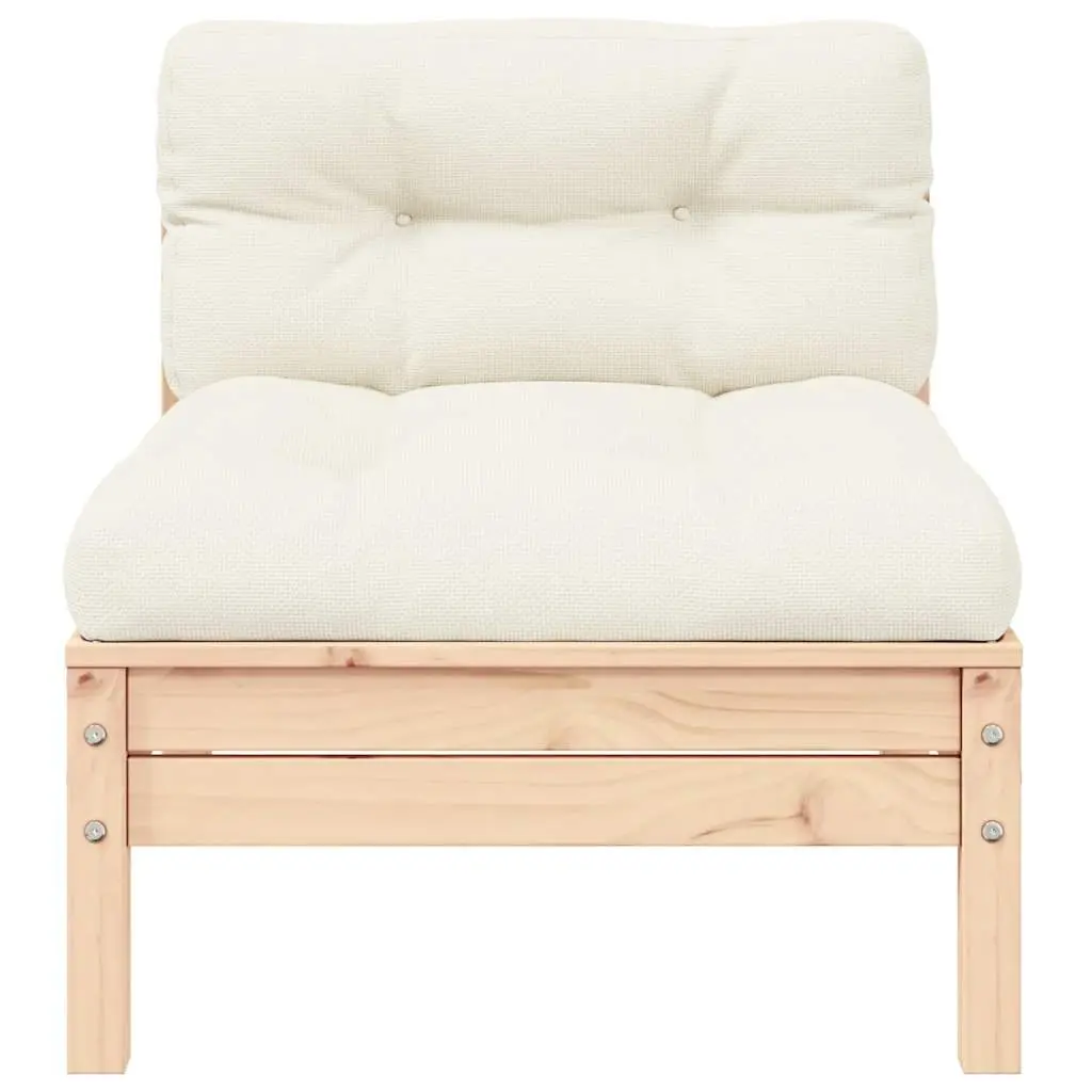 2-Seater Outdoor Garden Sofa Patio Lounge Seat with Cushions Modular Design