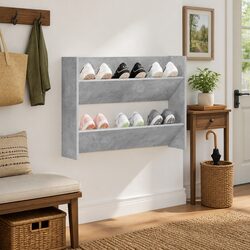 Your Ideal Grey Wall Shoe Cabinet: Practical and Accessible