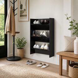 Organize Your Shoes with a Friendly Wall-Mounted Cabinet