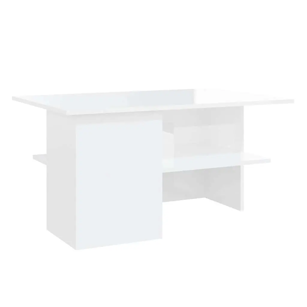 High Gloss White Coffee Table