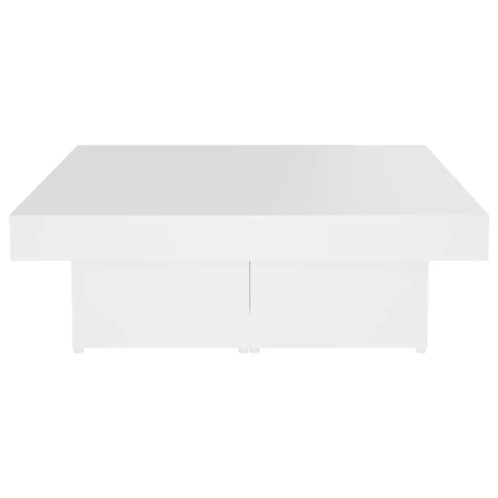 Coffee Table White 90x90x28cm Living Room Accent Centre Table Furniture